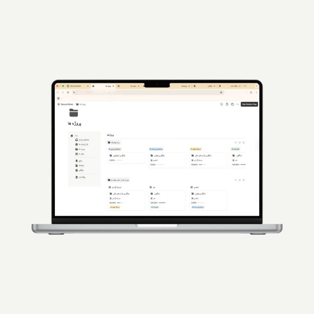 تمپلیت ذهن دوم Notion - Image 5